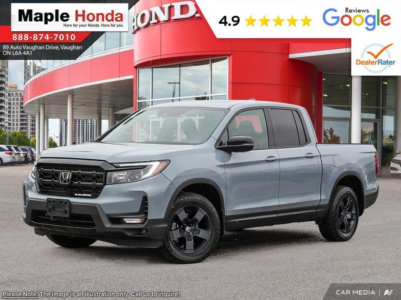 New 2025 Honda Ridgeline 4DR AWD BLACK EDITIO for sale in Vaughan, ON