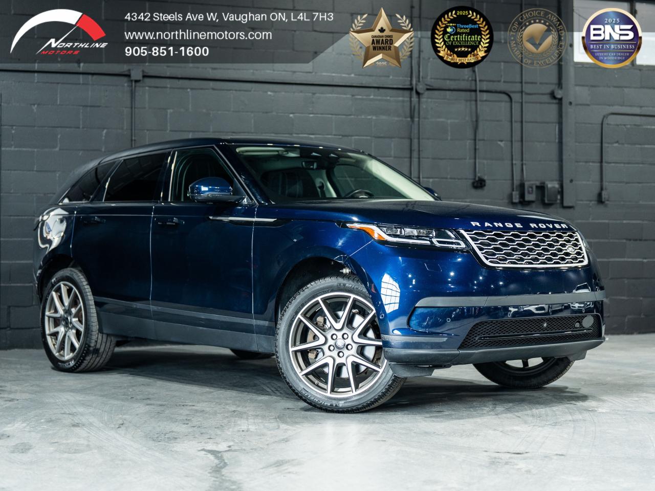 Used 2021 Land Rover Range Rover Velar P340 S/PANO/360CAM/NAV/CARPLAY/AUTOMATIC PARKING for sale in Vaughan, ON