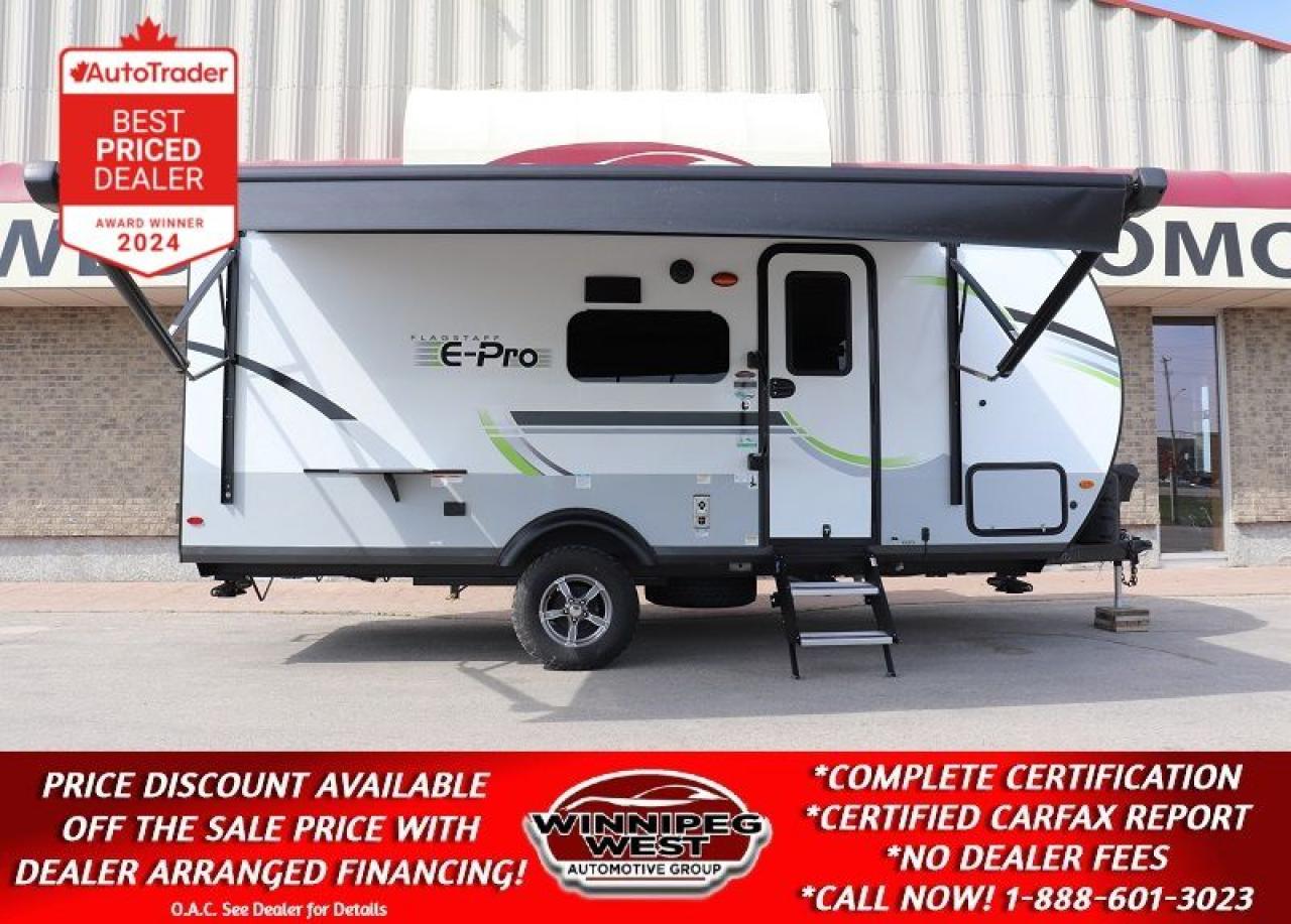 Used 2022 Forest River Flagstaff E-Pro E20BHS BUNKS, SLEEP 6, ULTRA LIGHT, OFF ROAD READY for sale in Headingley, MB