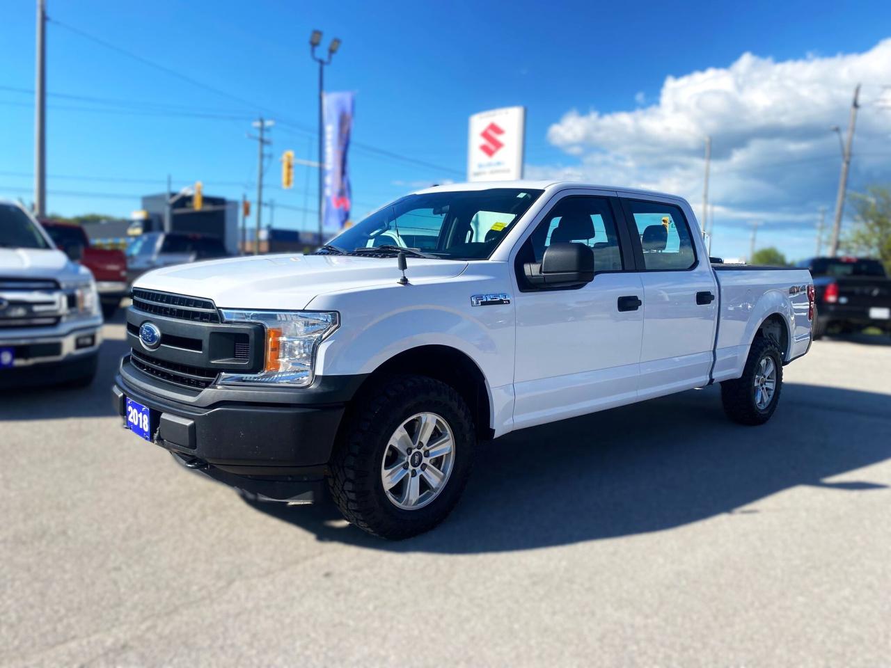 Used 2018 Ford F-150 XL Super Crew 4x4 ~Camera ~Bluetooth ~Trailer Tow for sale in Barrie, ON