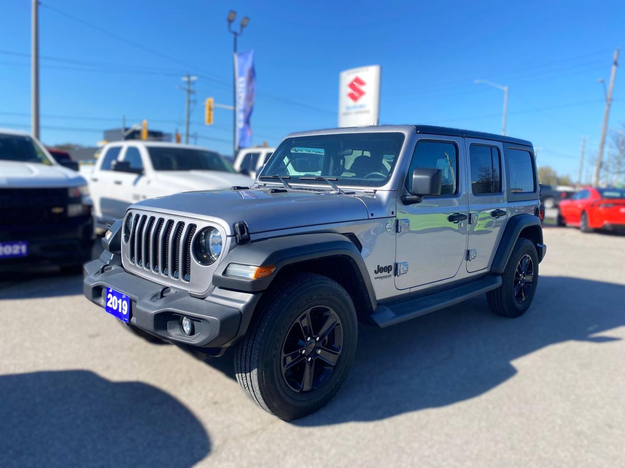 Used 2019 Jeep Wrangler Unlimited Sport 4x4 ~Heated Seats + Wheel ~Bluetooth ~Camera for sale in Barrie, ON