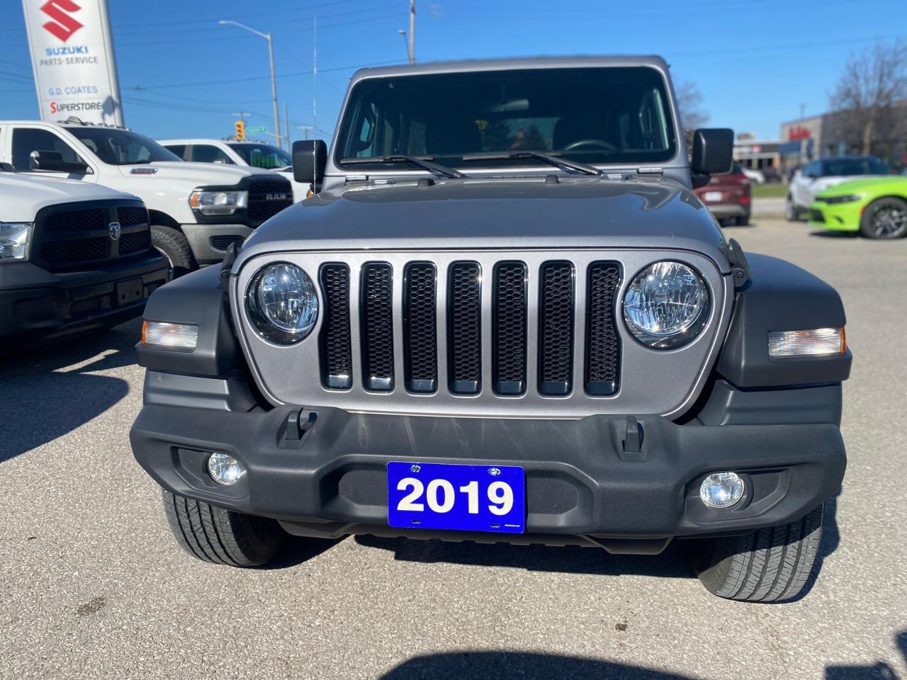 2019 Jeep Wrangler Sport 4x4 ~Heated Seats + Wheel ~Bluetooth ~Camera Photo4