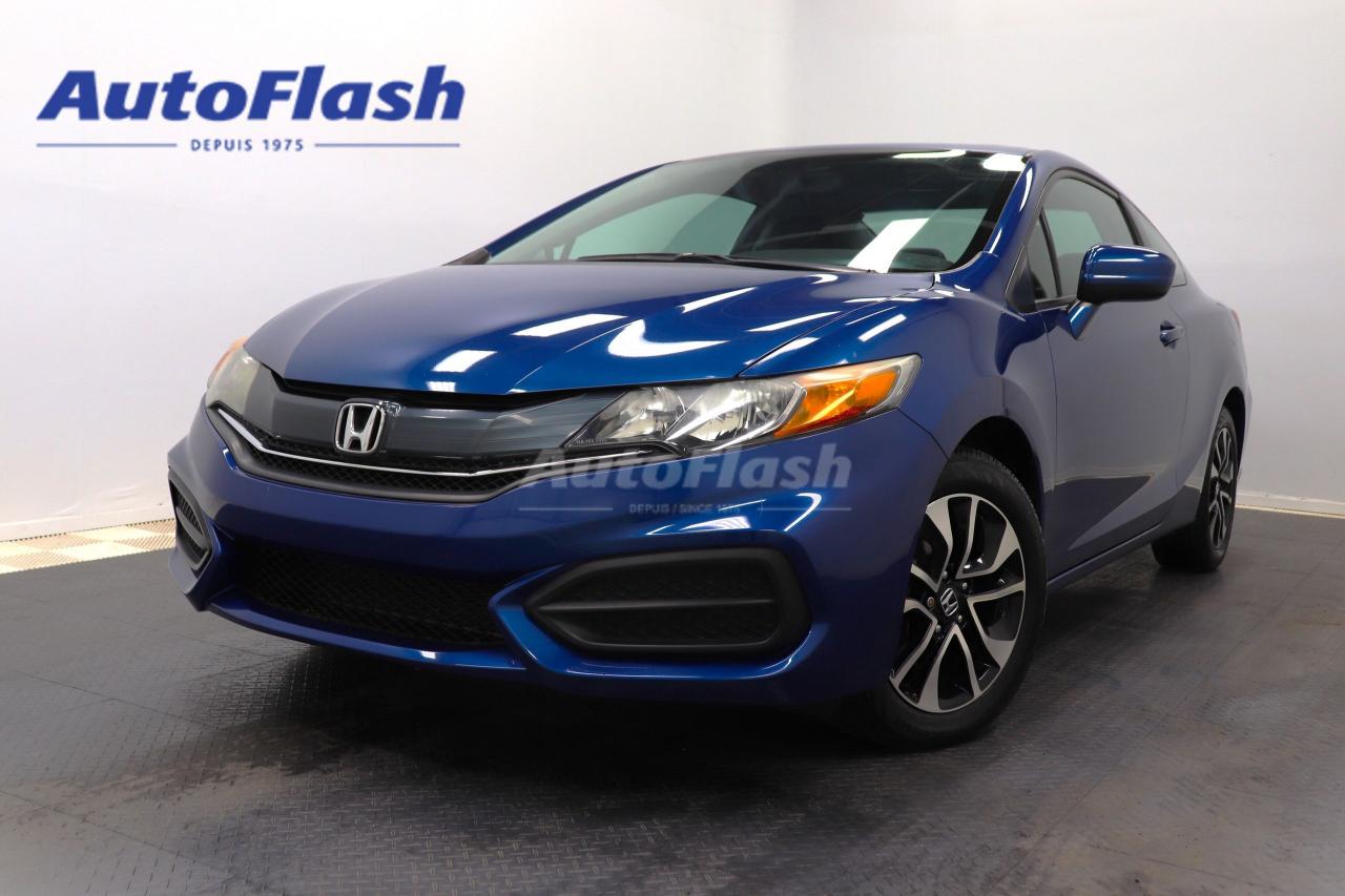Used 2015 Honda Civic COUPE EX, 1 PROPRIO, JAMAIS ACCIDENTÉ, BAS KM !! for sale in Saint-Hubert, QC