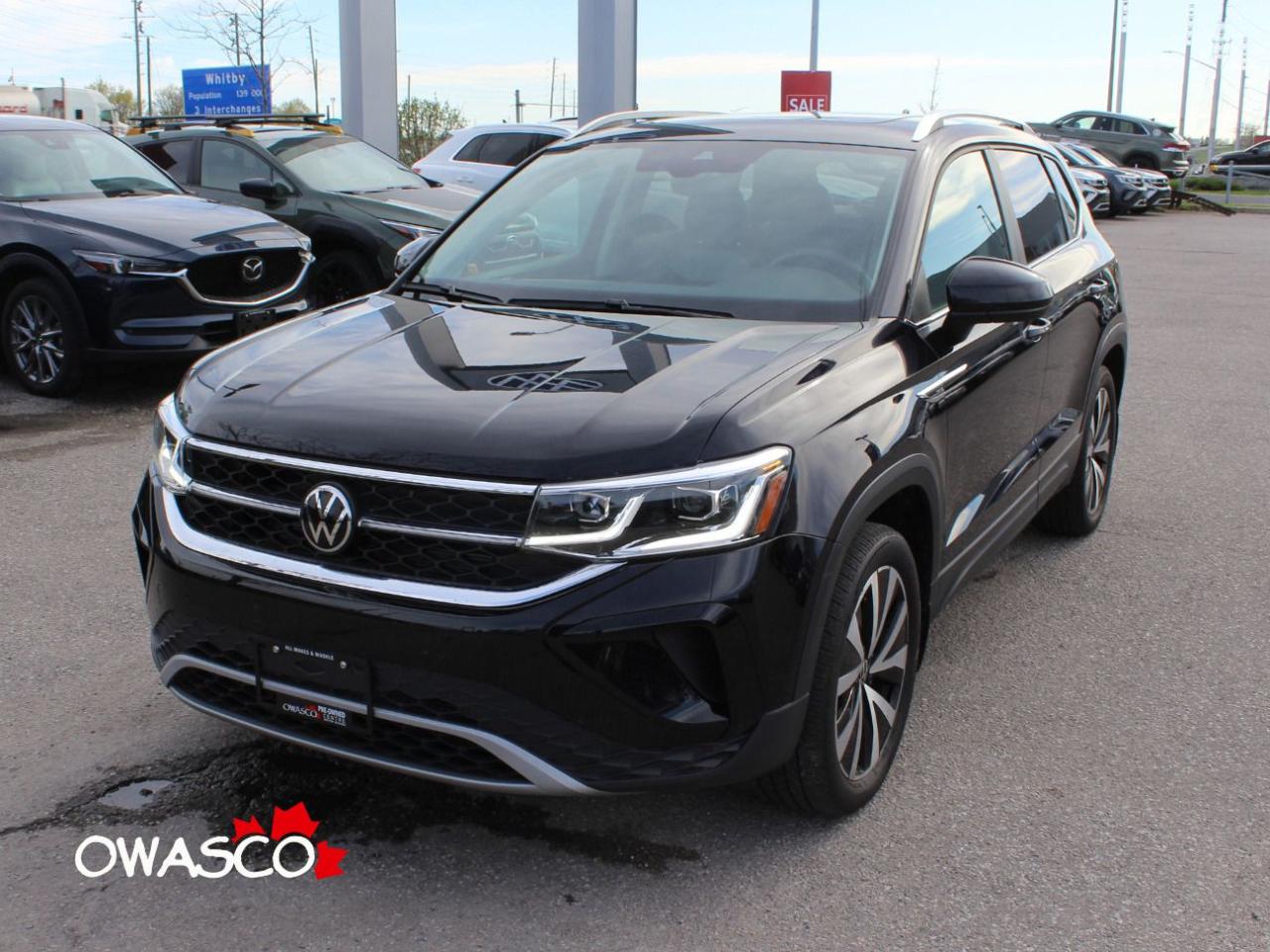 Used 2023 Volkswagen Taos 1.5L Highline! Why Buy New? Great kms! Certified! for sale in Whitby, ON