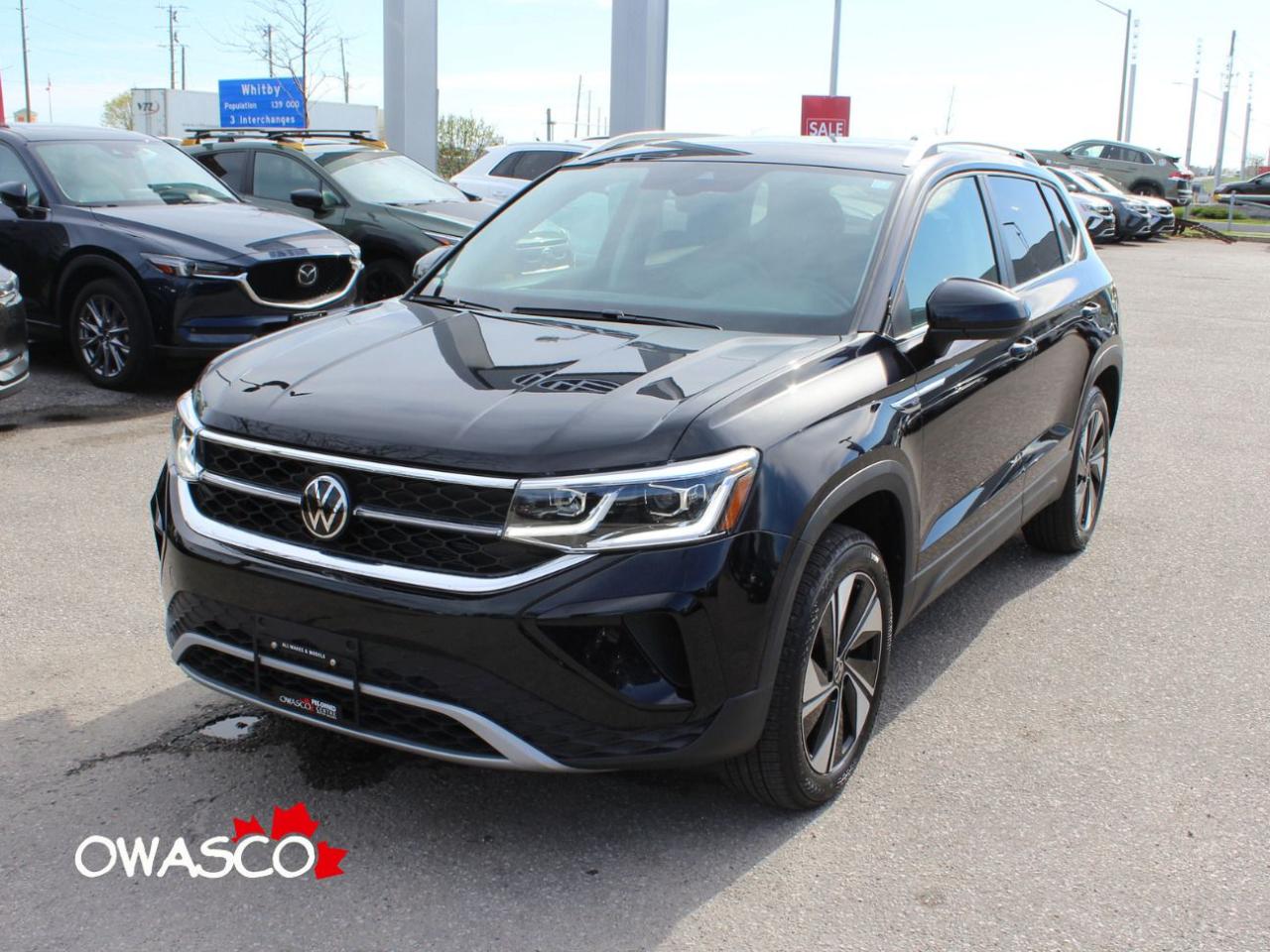 Used 2024 Volkswagen Taos 1.5L Corporate Vehicle! Great kms! Warranty! for sale in Whitby, ON