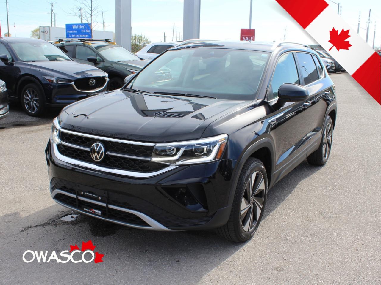 Used 2024 Volkswagen Taos 1.5L Corporate Vehicle! Great kms! Warranty! for sale in Whitby, ON