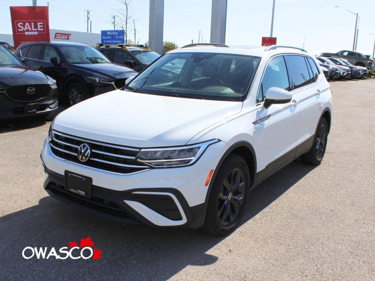 Used 2024 Volkswagen Tiguan 2.0L Corporate Vehicle! Great kms! Warranty! for sale in Whitby, ON