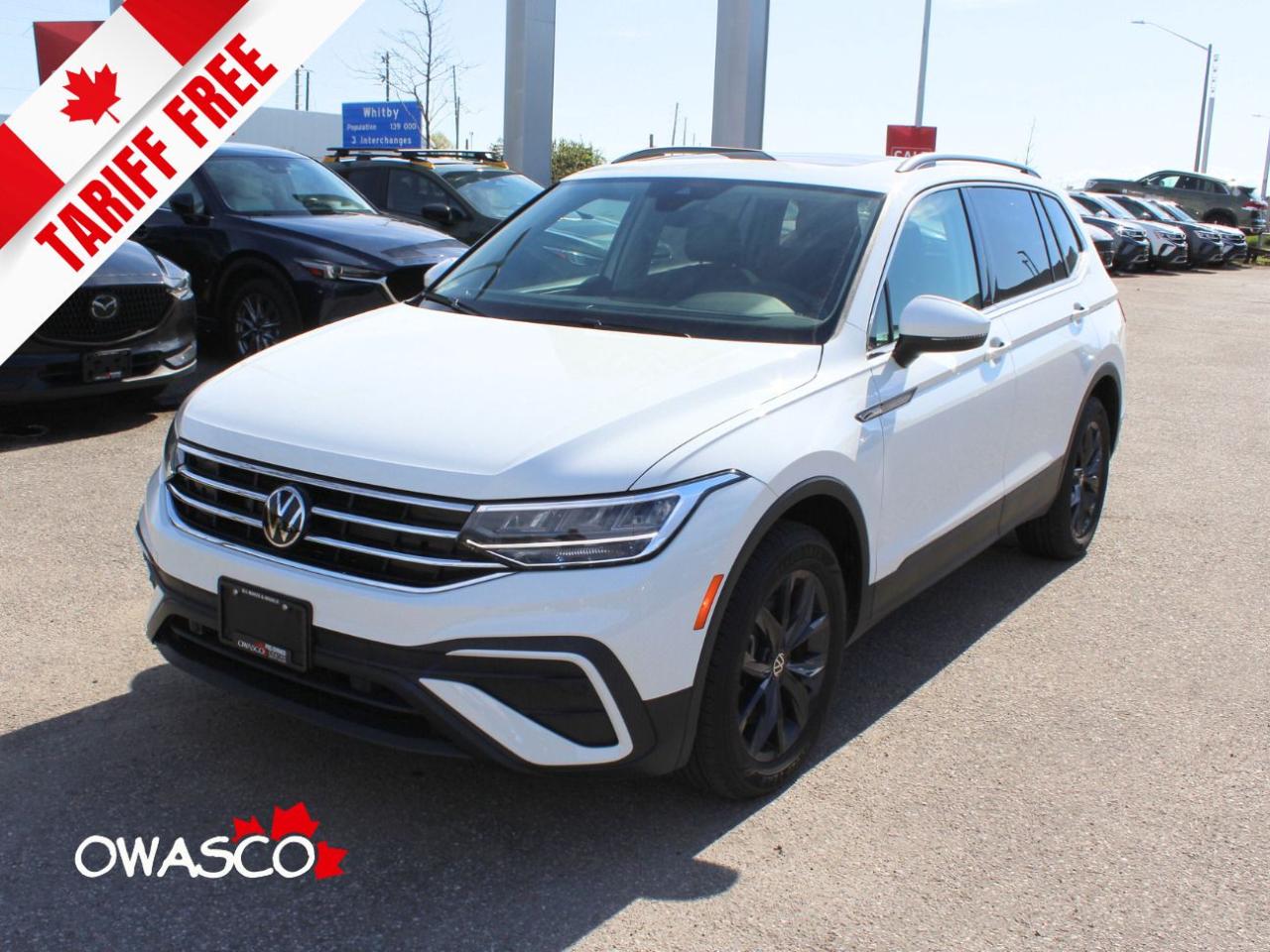 Used 2024 Volkswagen Tiguan 2.0L Corporate Vehicle! Great kms! Warranty! for sale in Whitby, ON