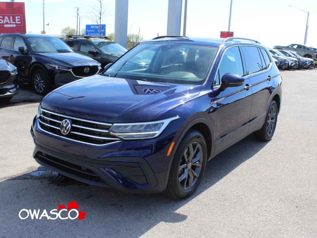 Used 2022 Volkswagen Tiguan 2.0L Comfortline! Sunroof! Clean CarFax! for sale in Whitby, ON