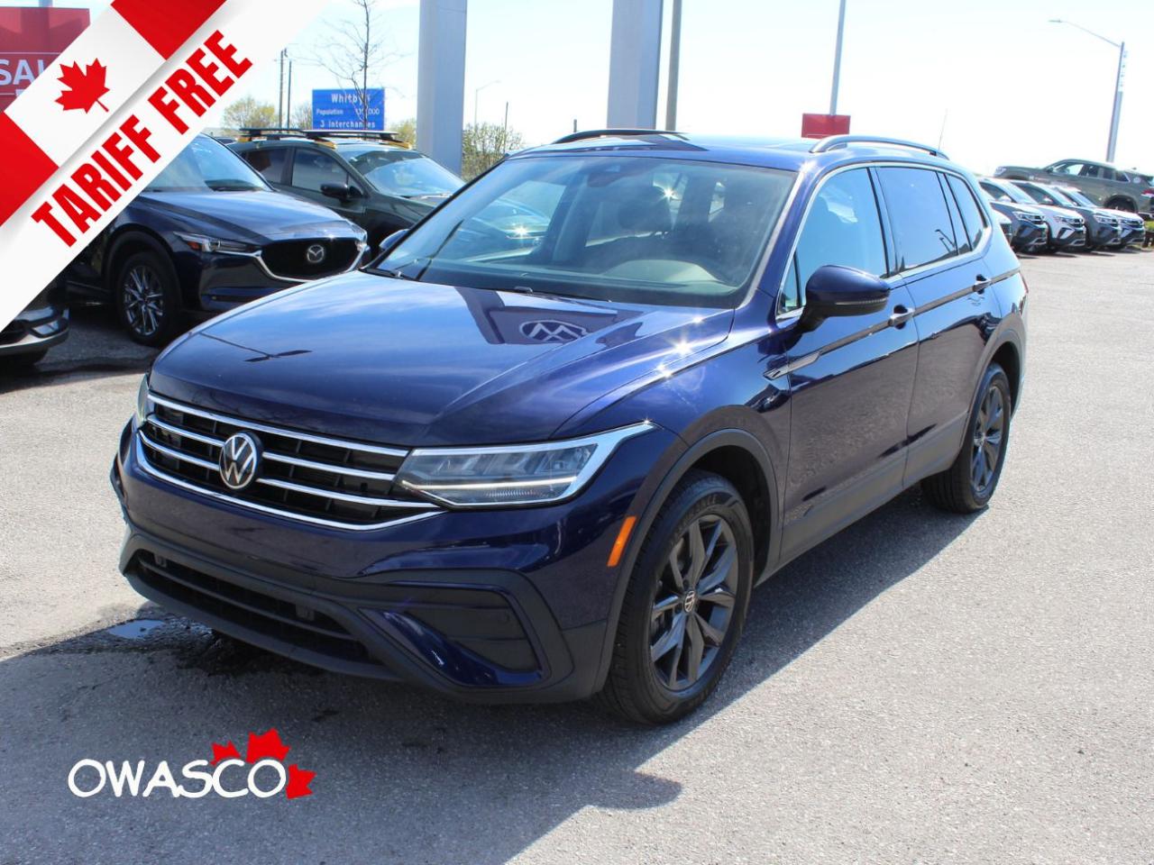 Used 2022 Volkswagen Tiguan 2.0L Comfortline! Sunroof! Clean CarFax! for sale in Whitby, ON