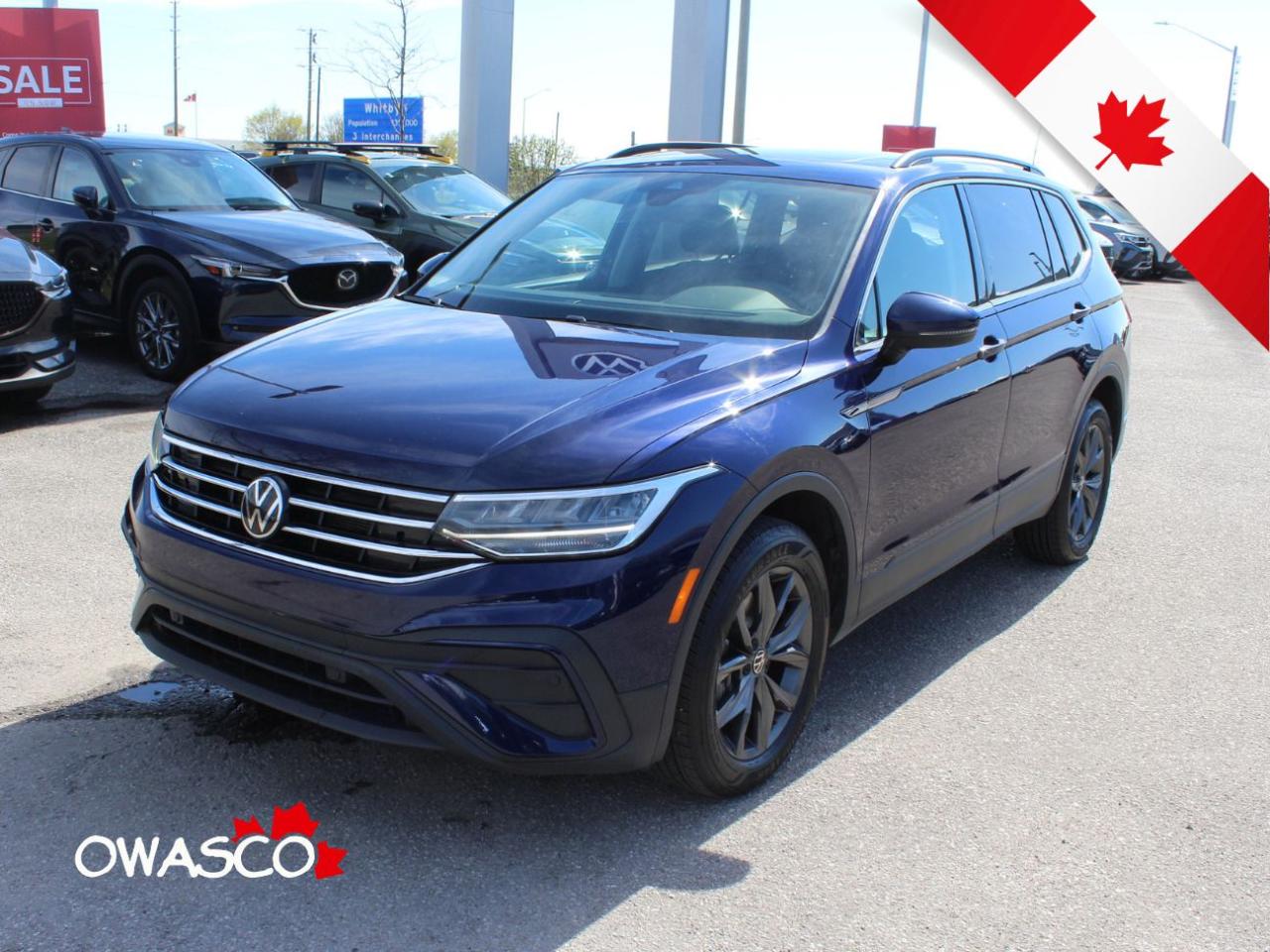 Used 2022 Volkswagen Tiguan 2.0L Comfortline! Sunroof! Clean CarFax! for sale in Whitby, ON