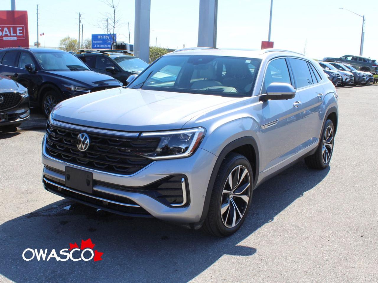 Used 2024 Volkswagen Atlas Cross Sport 2.0L Execline! Off Lease! Warranty! Great kms! for sale in Whitby, ON