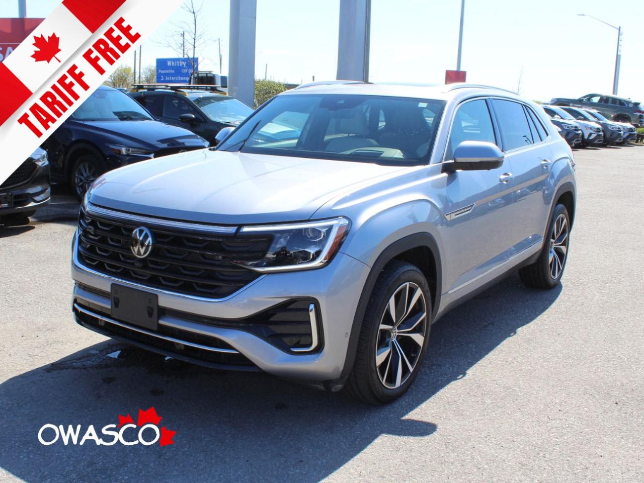 Used 2024 Volkswagen Atlas Cross Sport 2.0L Execline! Off Lease! Warranty! Great kms! for sale in Whitby, ON