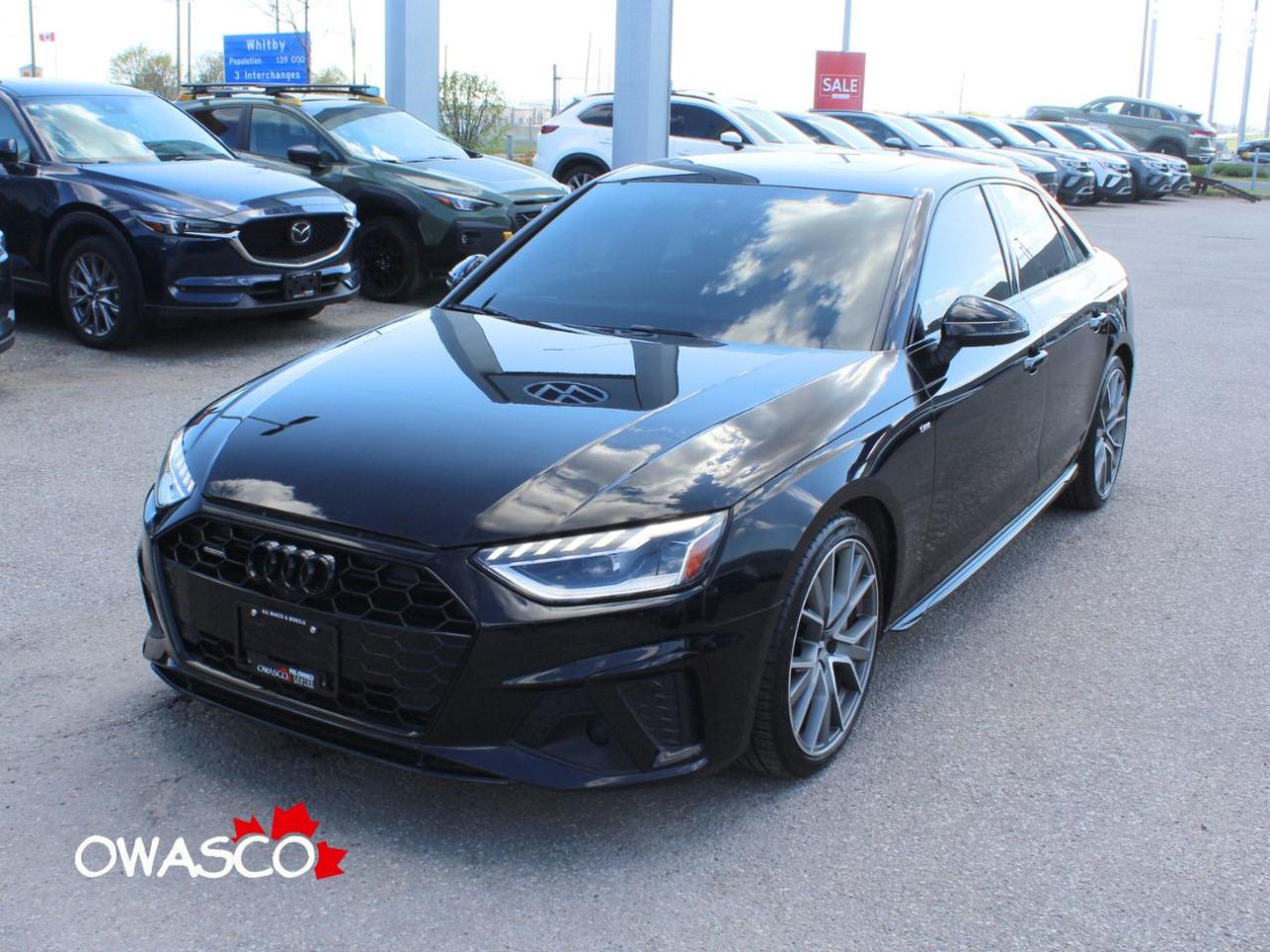 Used 2020 Audi A4 2.0T Technik! Clean CarFax! One Owner! for sale in Whitby, ON