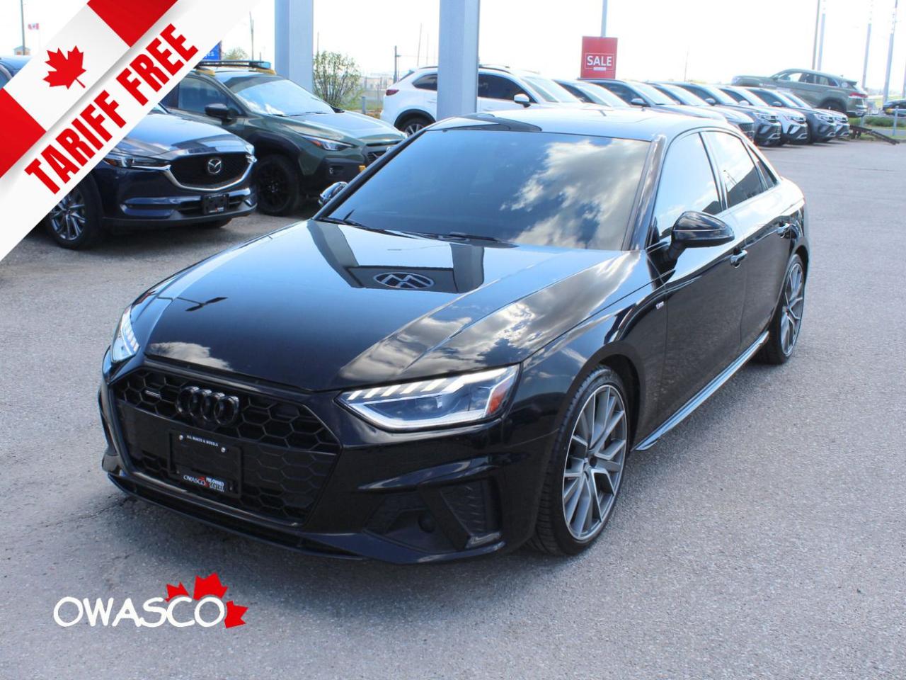 Used 2020 Audi A4 2.0T Technik! Clean CarFax! One Owner! for sale in Whitby, ON
