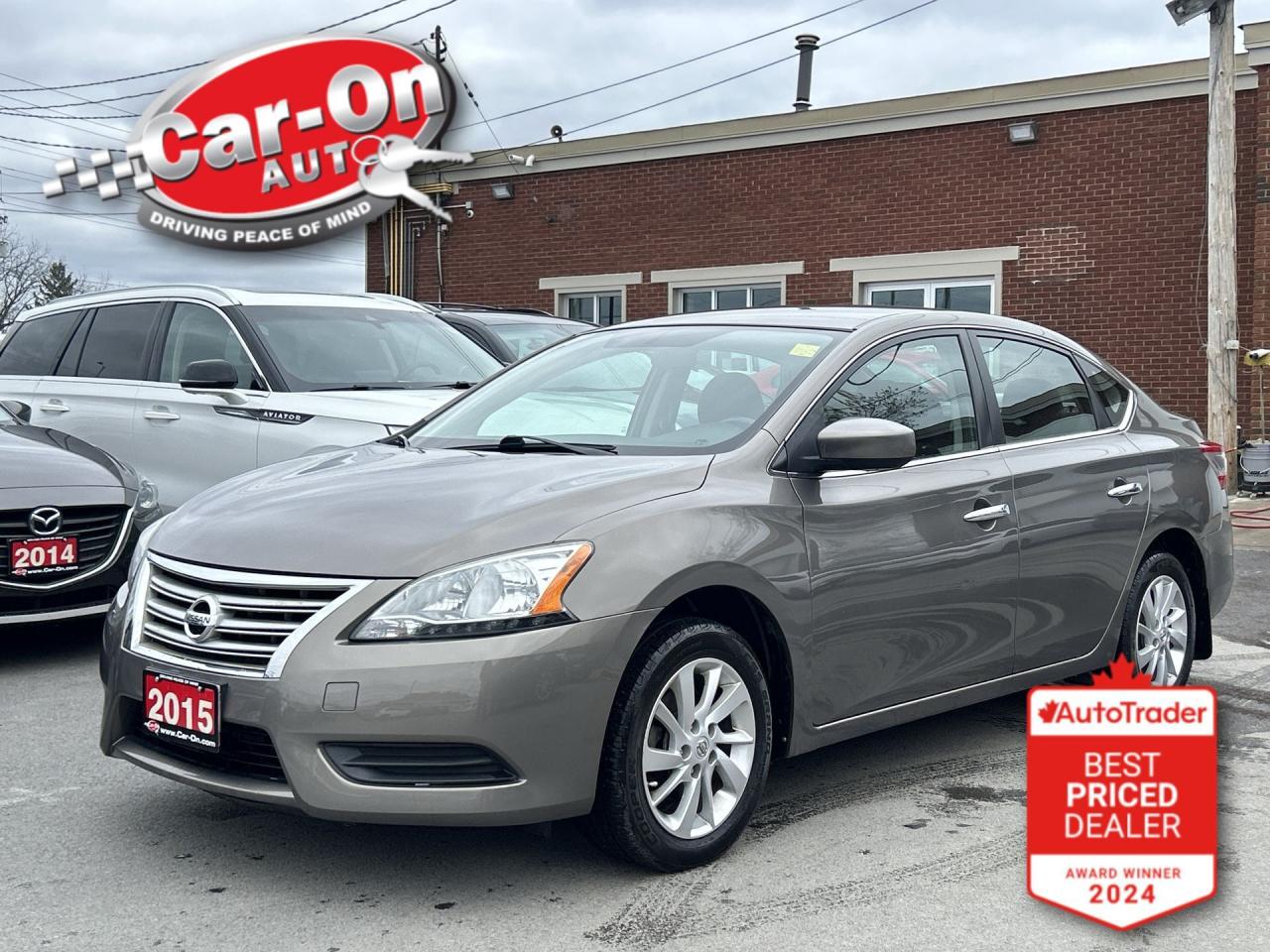Used 2015 Nissan Sentra SV | LOW KMS! | HTD SEATS | REAR CAM | 16IN ALLOYS for sale in Ottawa, ON