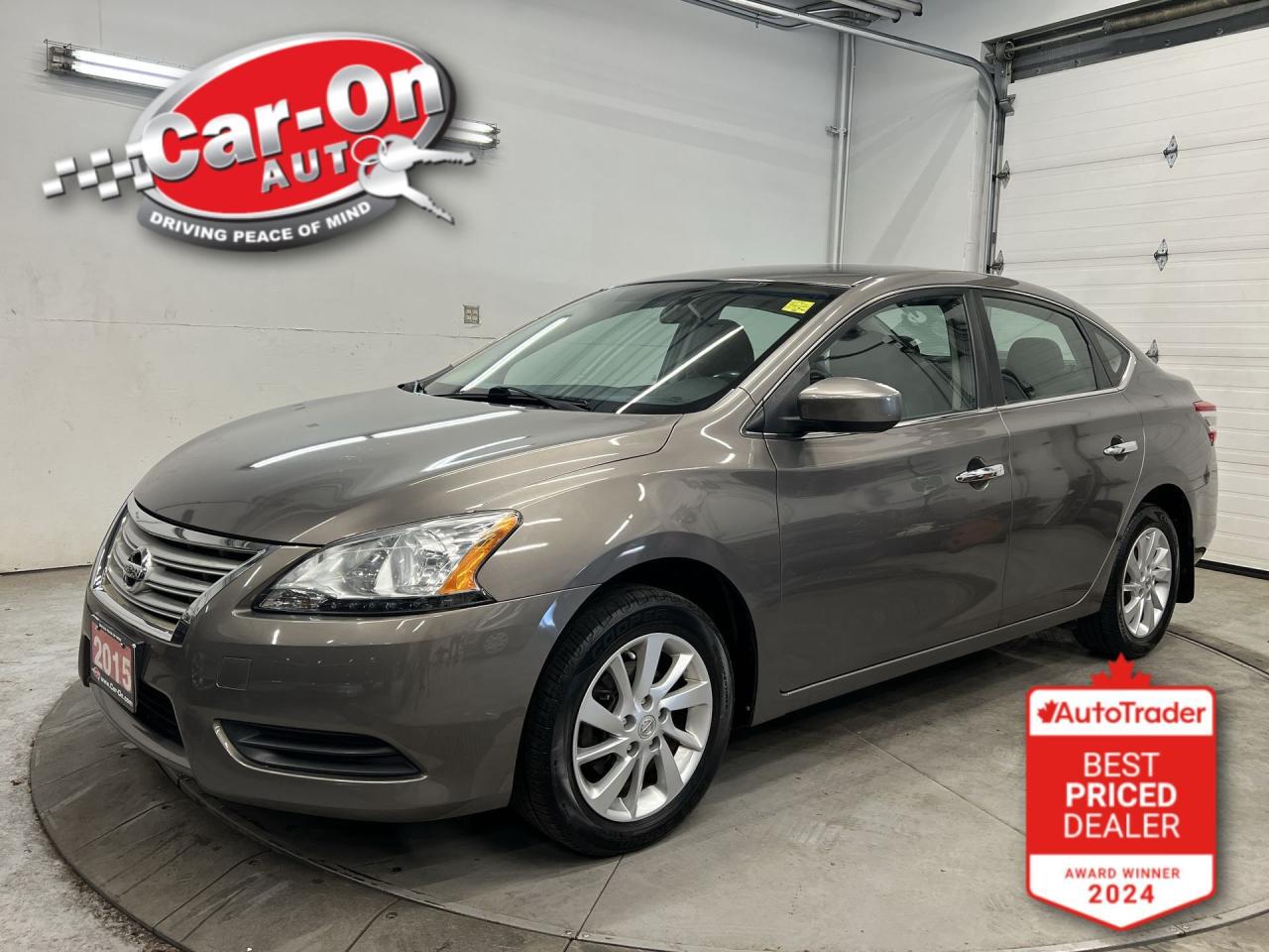 Used 2015 Nissan Sentra SV | LOW KMS! | CERTIFIED| HTD SEATS | REAR CAM | for sale in Ottawa, ON
