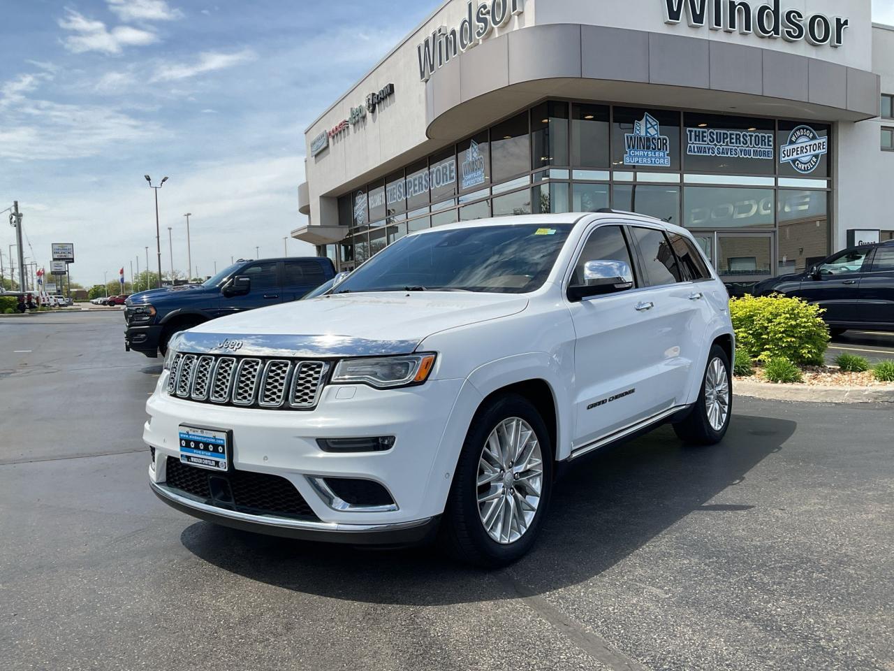 Used 2017 Jeep Grand Cherokee SUMMIT / RMT START / HTD COOL SEATS / PWR LIFTGATE for sale in Windsor, ON