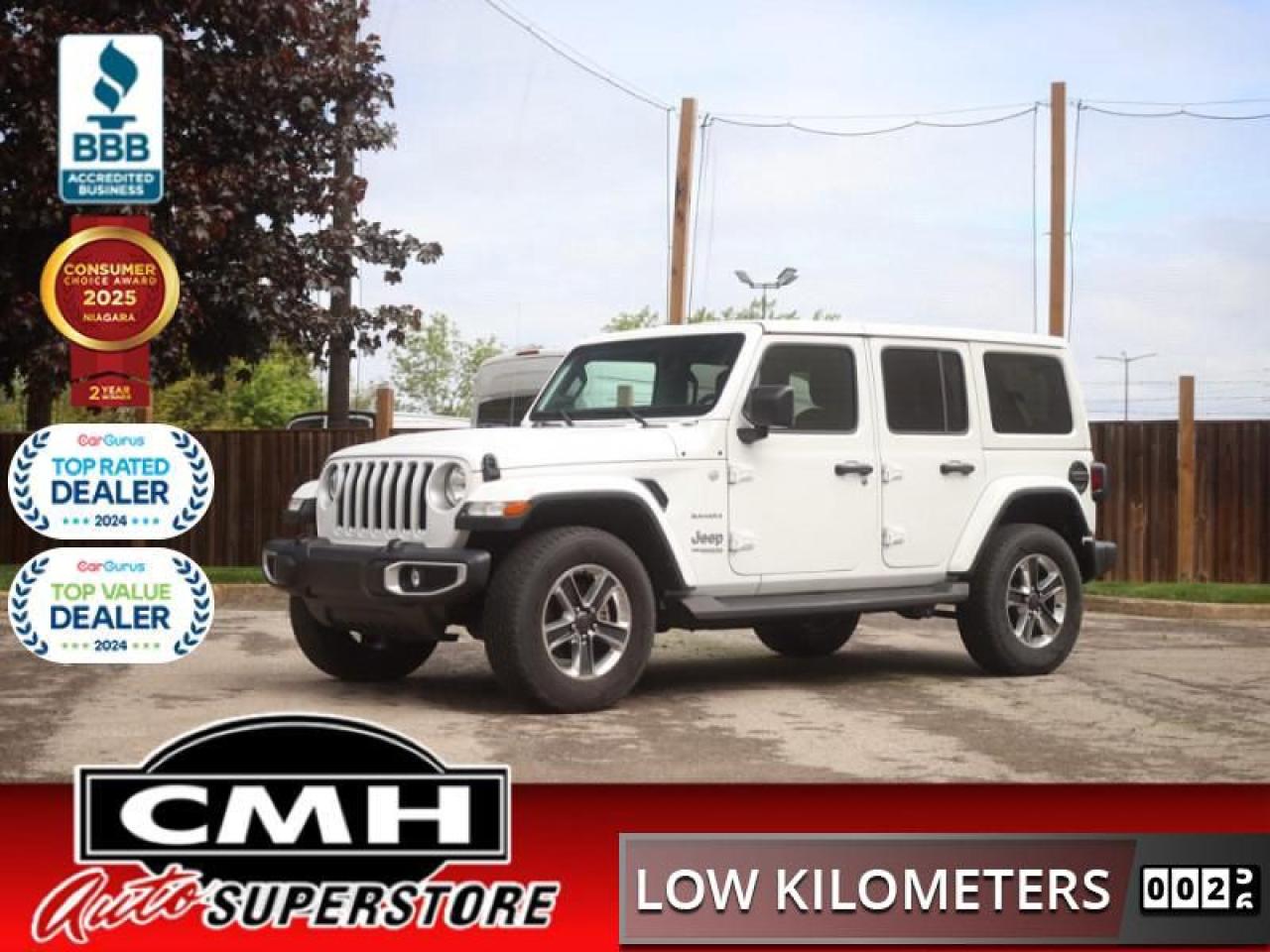 2022 Jeep Wrangler Unlimited Sahara  **LOW KMS - 1 OWNER**