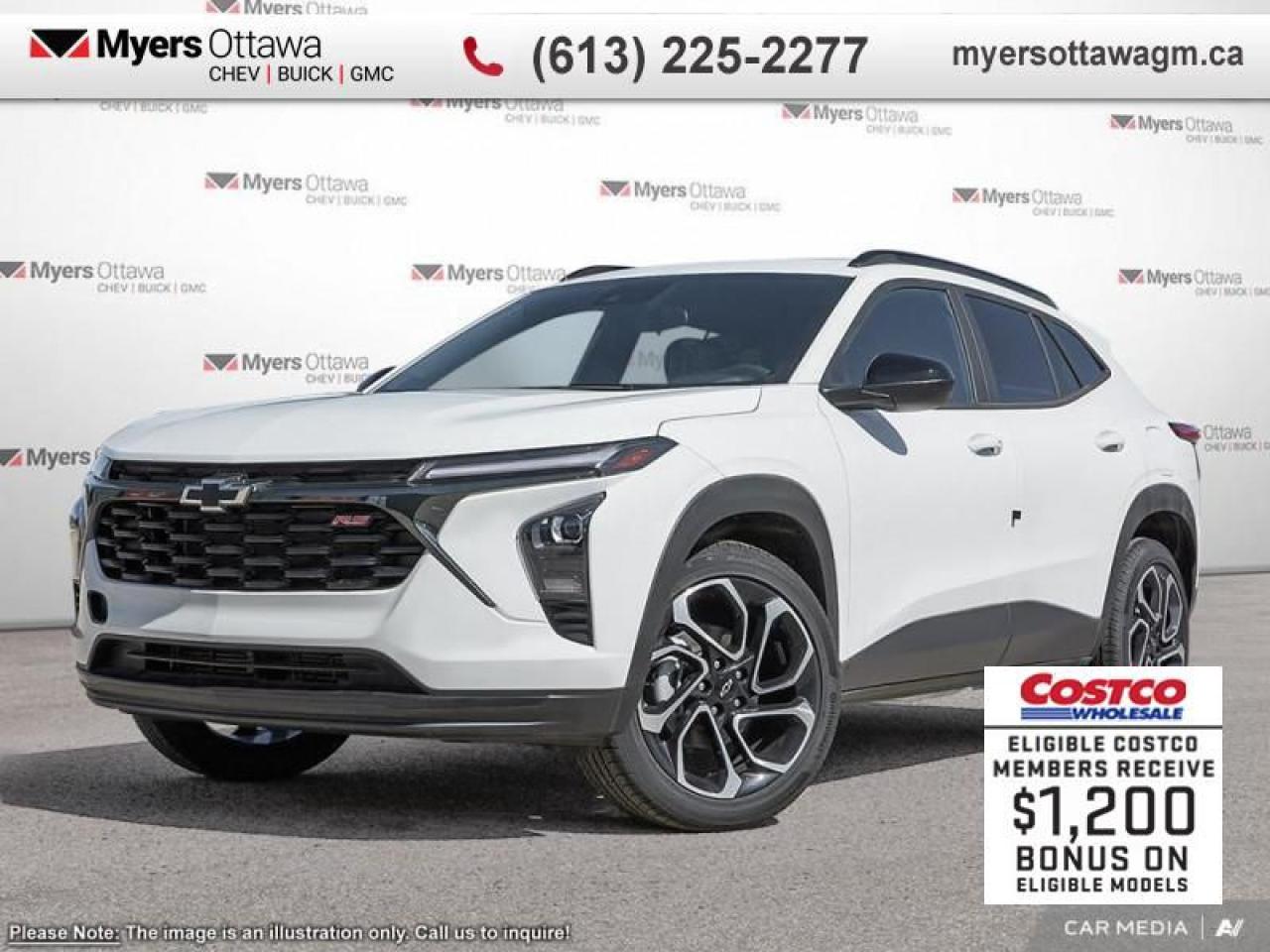 New 2025 Chevrolet Trax 2RS  2RS, SUNROOF, WHITE for sale in Ottawa, ON