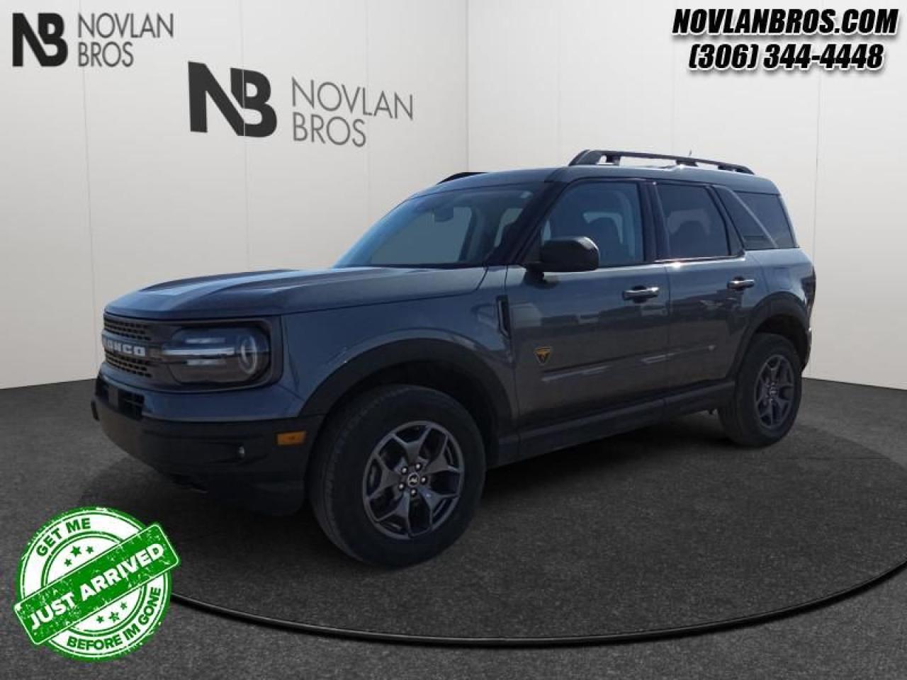 Used 2022 Ford Bronco Sport Badlands  - Navigation for sale in Paradise Hill, SK