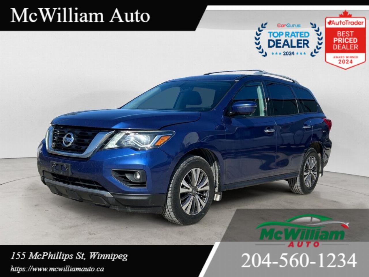 Used 2017 Nissan Pathfinder SL|FULLY LOADED|CLEAN TITLE| for sale in Winnipeg, MB
