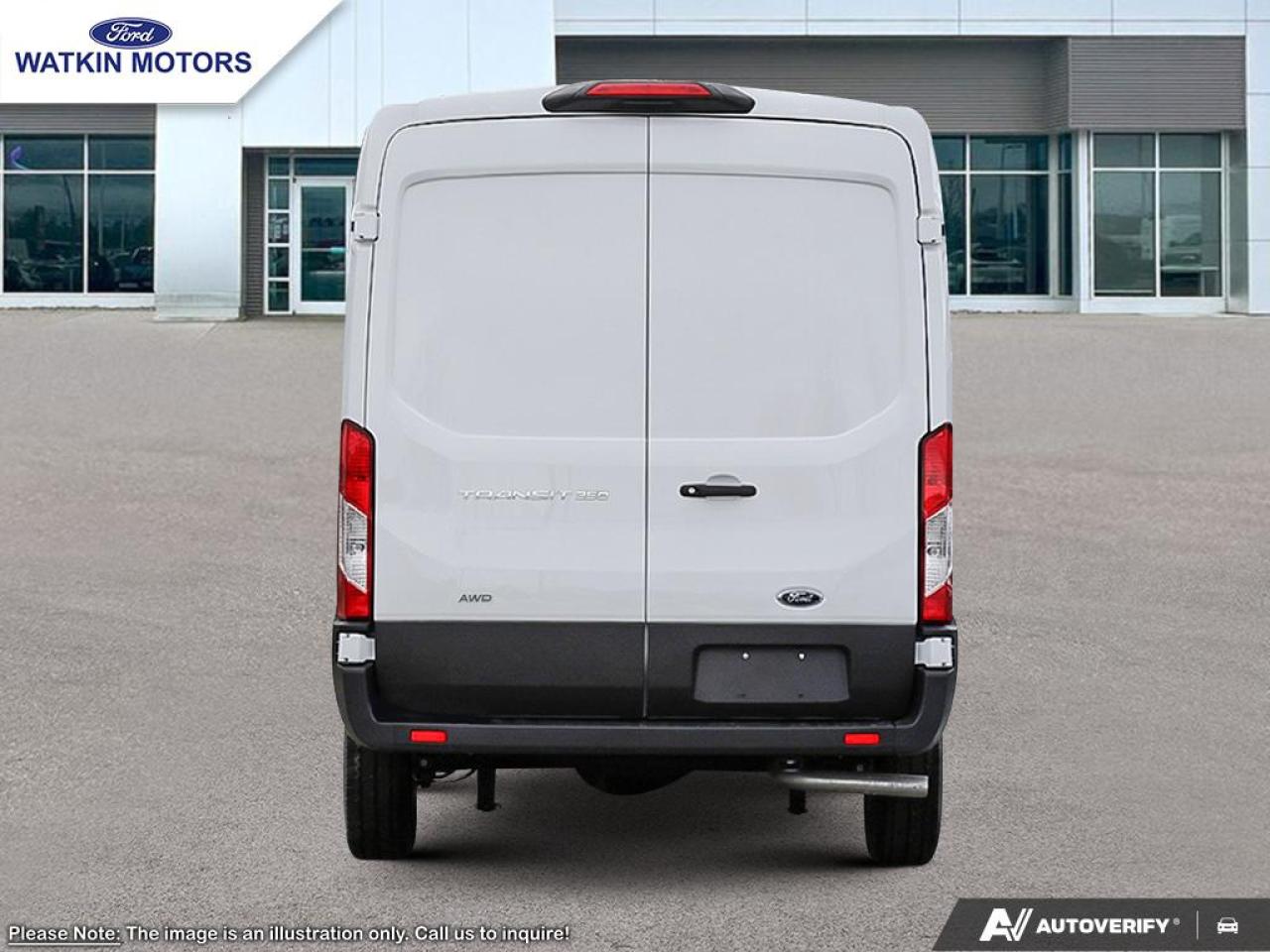 2025 Ford Transit Cargo Van T-350 148" MED RF 9500 GVWR AWD Photo25