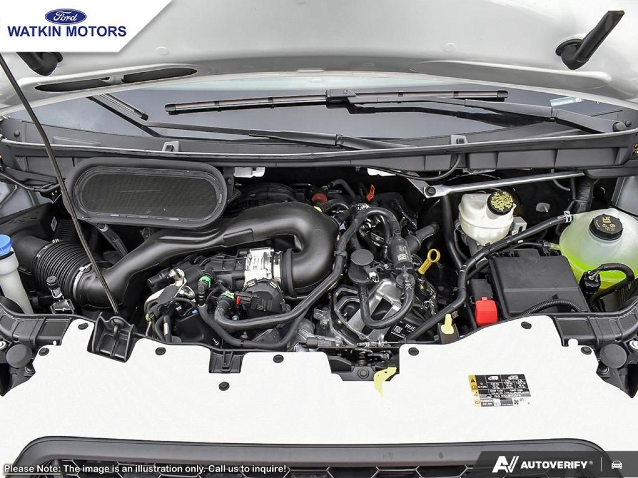 2025 Ford Transit Cargo Van T-350 148" MED RF 9500 GVWR AWD Photo5