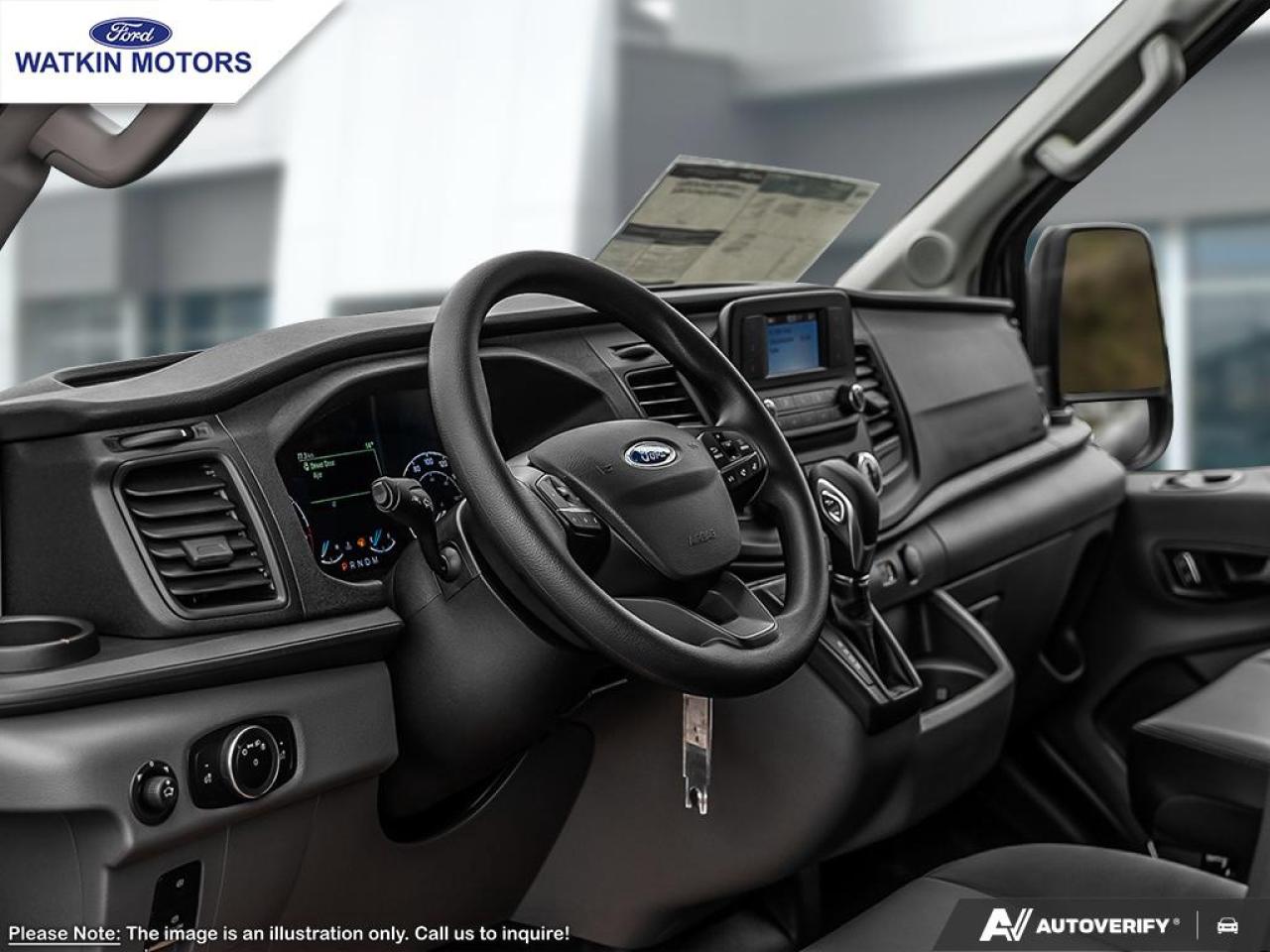 2025 Ford Transit Cargo Van T-350 148" MED RF 9500 GVWR AWD Photo10