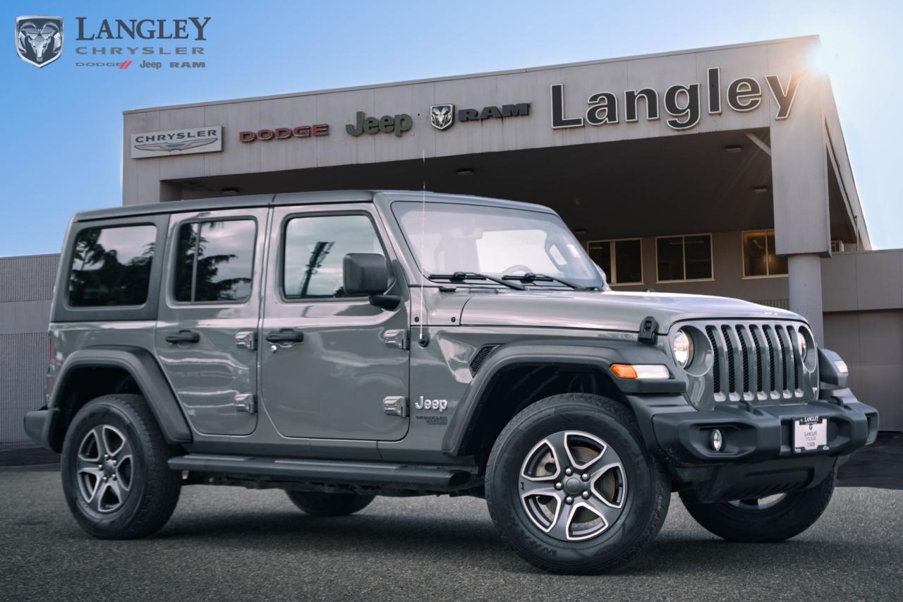 Used 2021 Jeep Wrangler UNLIMITED SPORT for sale in Surrey, BC