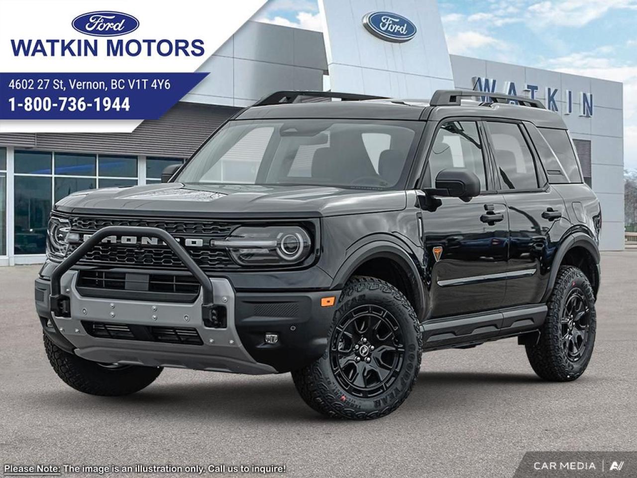 New 2025 Ford Bronco Sport BADLANDS for sale in Vernon, BC