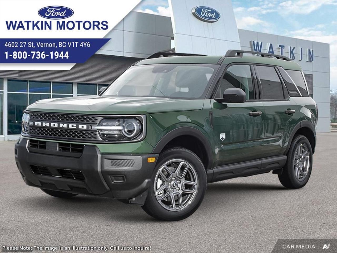 New 2025 Ford Bronco Sport BIG BEND for sale in Vernon, BC