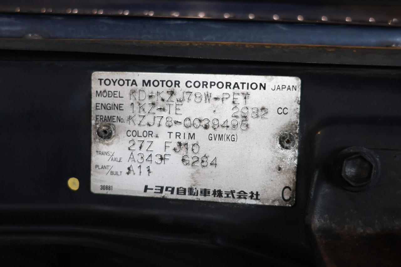 1995 Toyota Land Cruiser PRADO SX AUTO - 3.0L TURBO DIESEL - Photo #28
