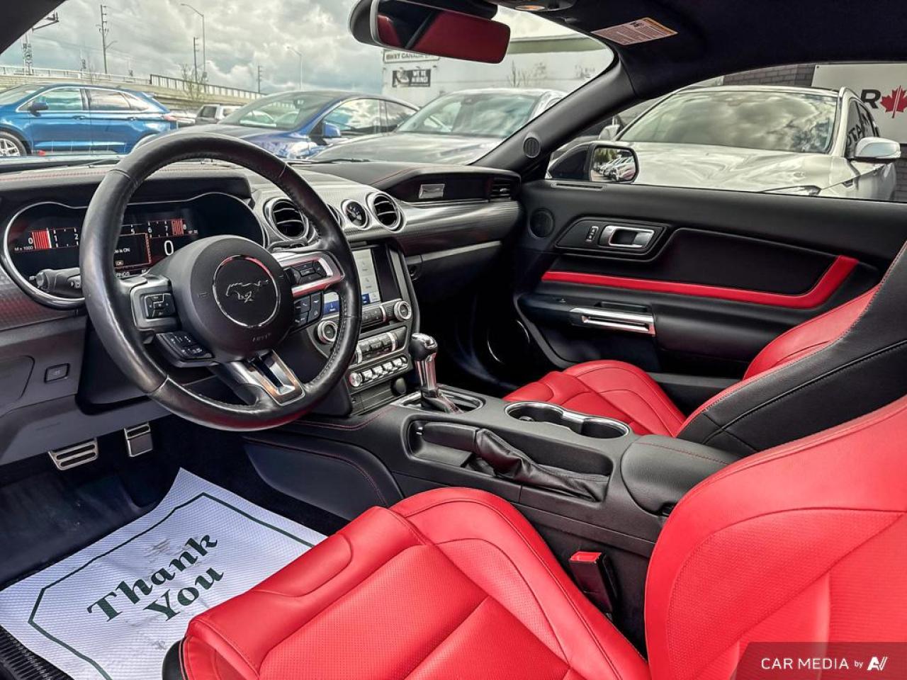 2021 Ford Mustang GT PREMIUM FASTBACK / V8 / NAV / RED RECARO SEATS - Photo #9