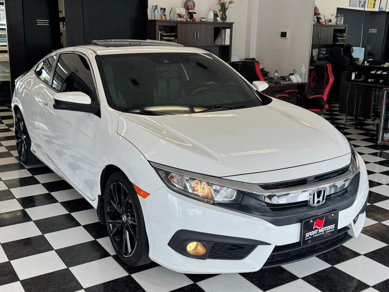 2018 Honda Civic EX-T COUPE w/Honda Sensing+Roof+CLEAN CARFAX Photo67