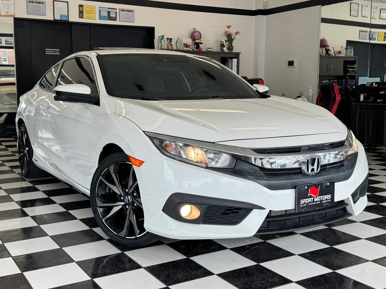 2018 Honda Civic EX-T COUPE w/Honda Sensing+Roof+CLEAN CARFAX Photo73