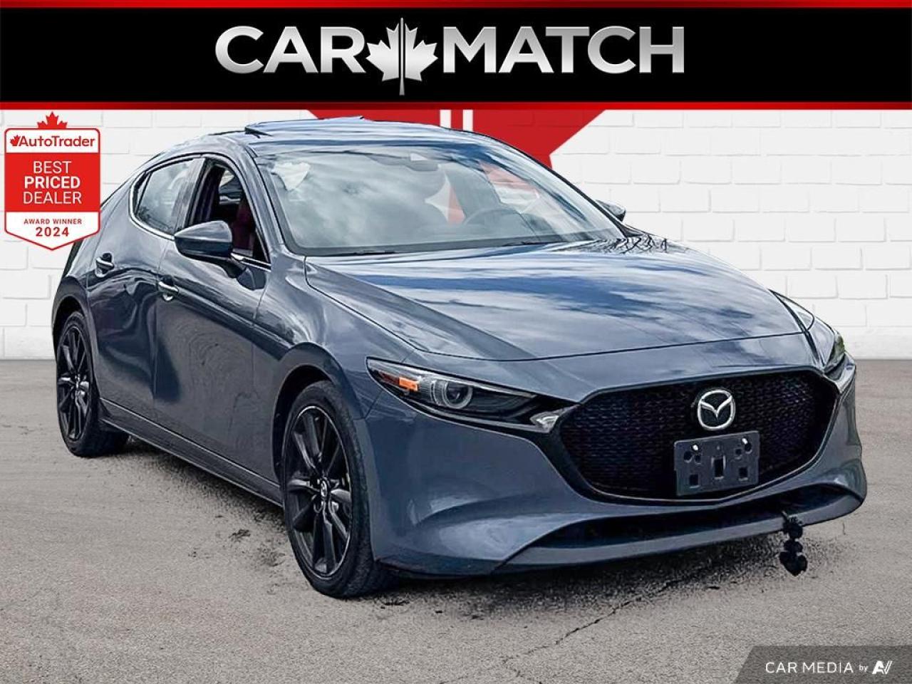 2020 Mazda MAZDA3 GT / i-ACTIV AWD / ROOF / NAV / RED LEATHER - Photo #4