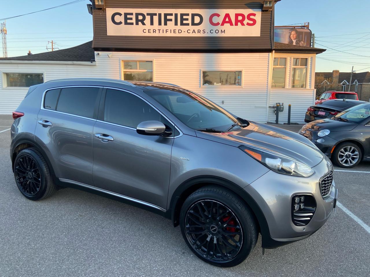 2017 Kia Sportage SX Turbo ** AWD, CARPLAY, BSM, LDW **