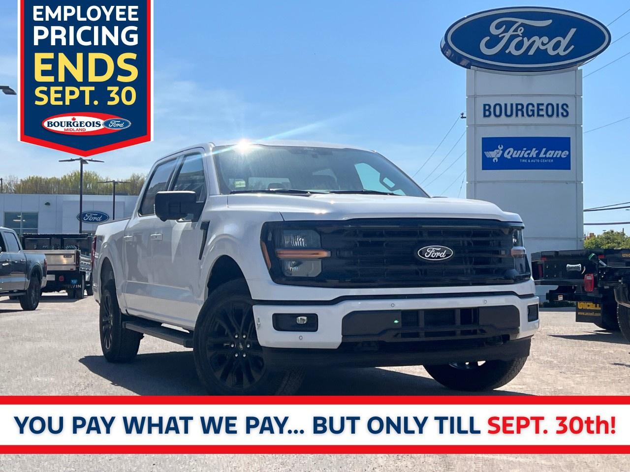 New 2025 Ford F-150 XLT 4WD SuperCrew 5.5' Box for sale in Midland, ON