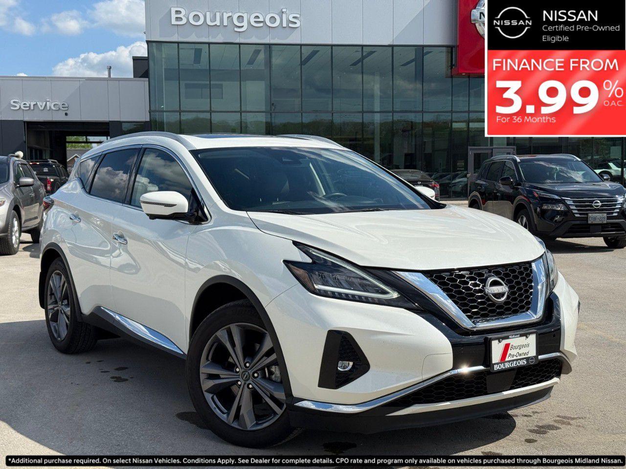 Used 2024 Nissan Murano AWD PLATINUM for sale in Midland, ON