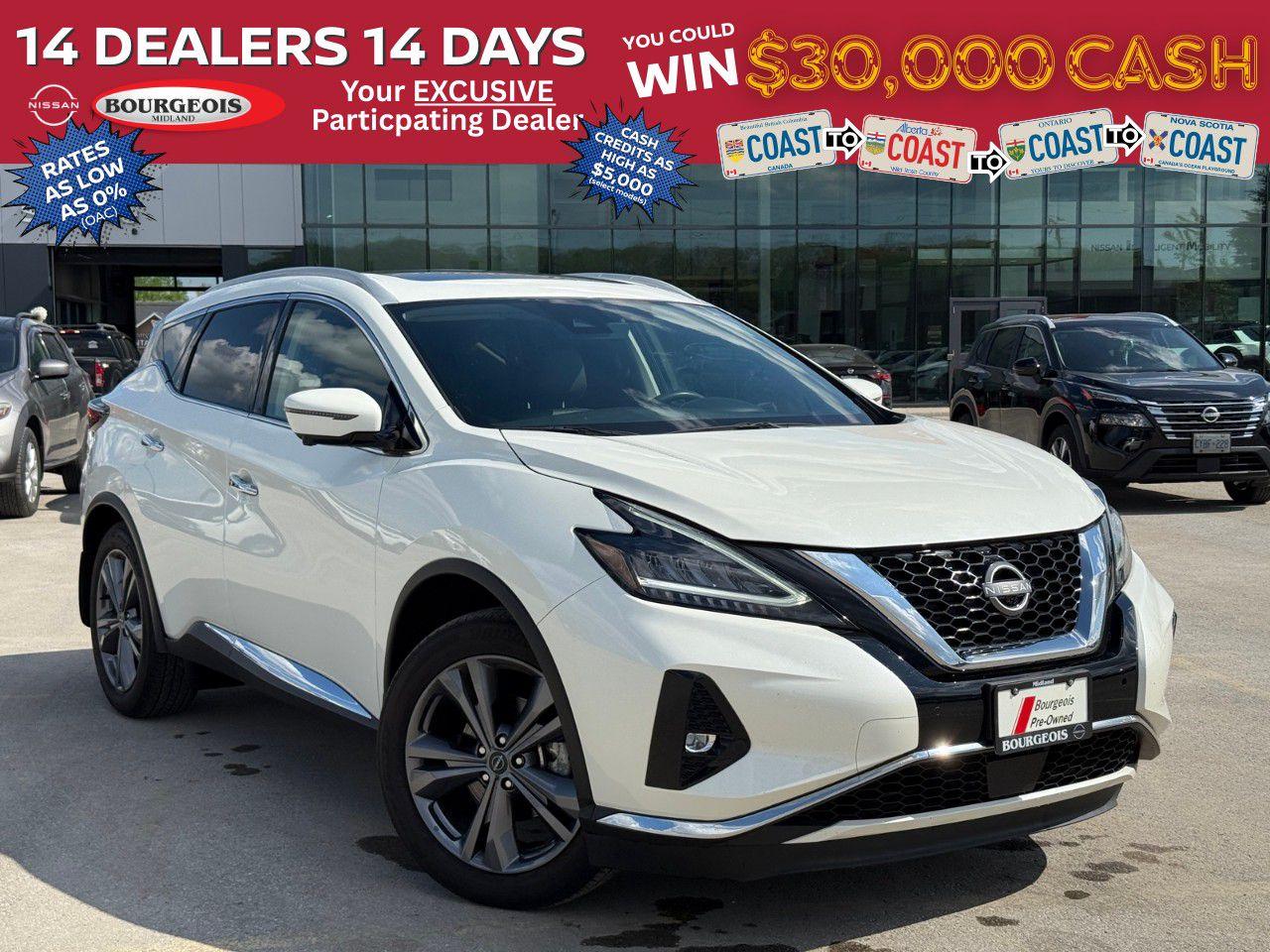 Used 2024 Nissan Murano AWD PLATINUM for sale in Midland, ON