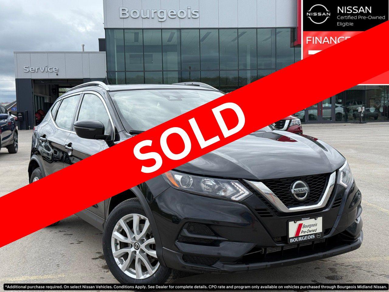 Used 2022 Nissan Qashqai AWD SV CVT for sale in Midland, ON