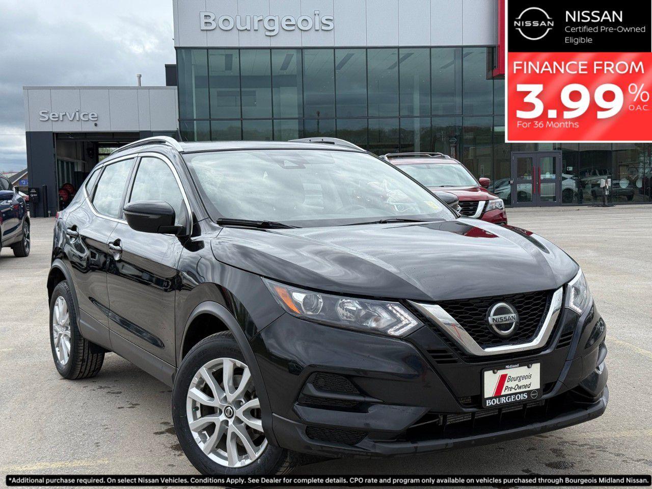 Used 2022 Nissan Qashqai AWD SV CVT for sale in Midland, ON
