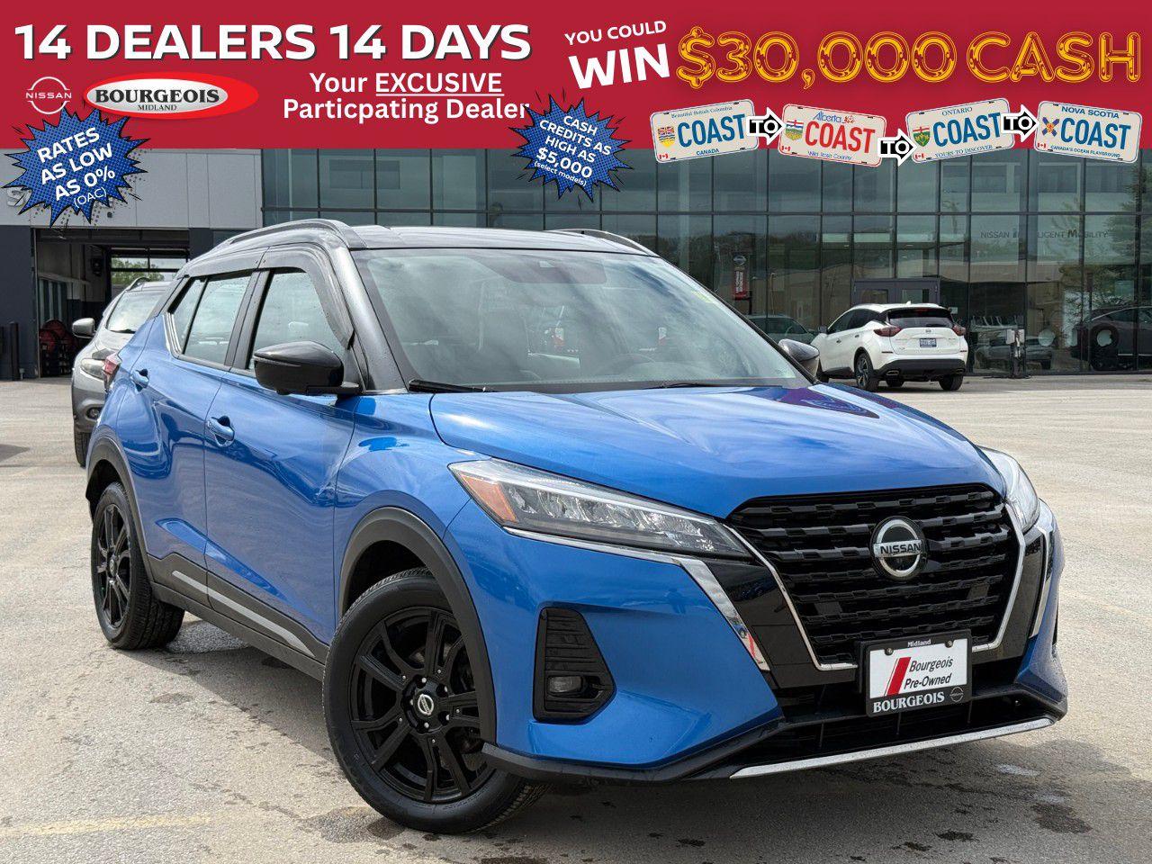 Used 2021 Nissan Kicks SR FWD for sale in Midland, ON