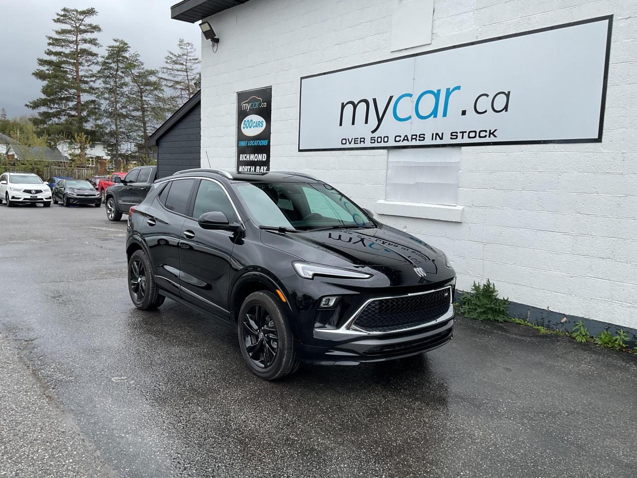 Used 2024 Buick Encore GX Sport Touring LOW MILEAGE!!!!  HEATED SEATES. LEATHER. BACKUP CAM. BLUETOOTH. A/C. CRUISE. PWR GROUP. PERFECT FOR for sale in North Bay, ON