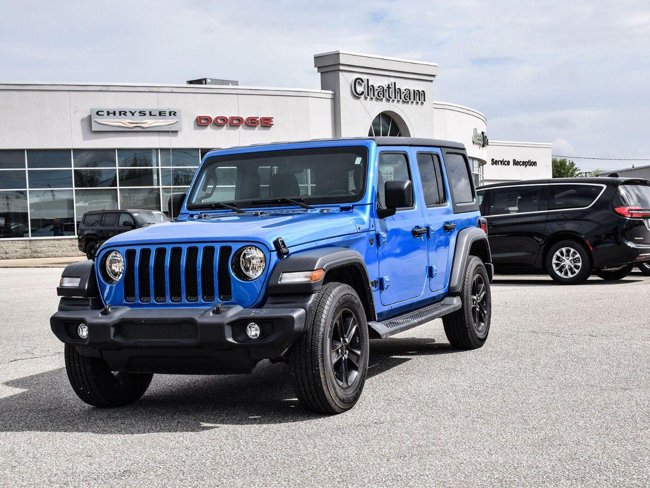 Used 2023 Jeep Wrangler SPORT ALTITUDE 4 DOOR 4X4 for sale in Chatham, ON