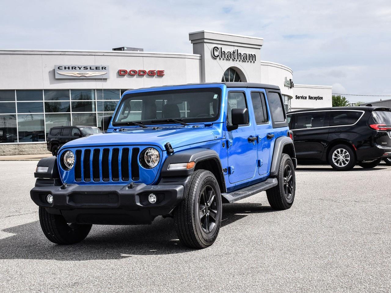 Used 2023 Jeep Wrangler SPORT ALTITUDE 4 DOOR 4X4 for sale in Chatham, ON