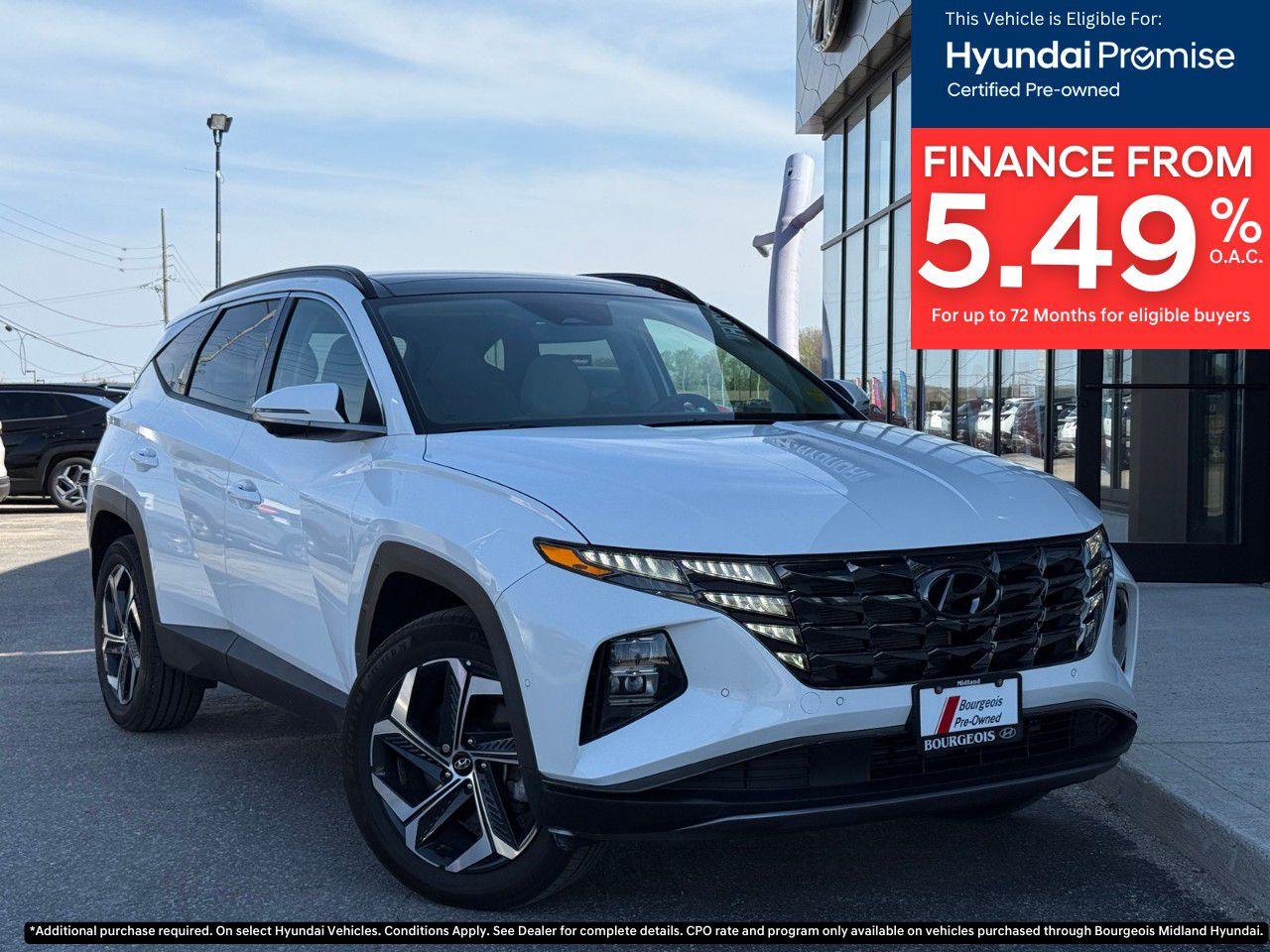 Used 2024 Hyundai Tucson Hybrid Ultimate AWD for sale in Midland, ON