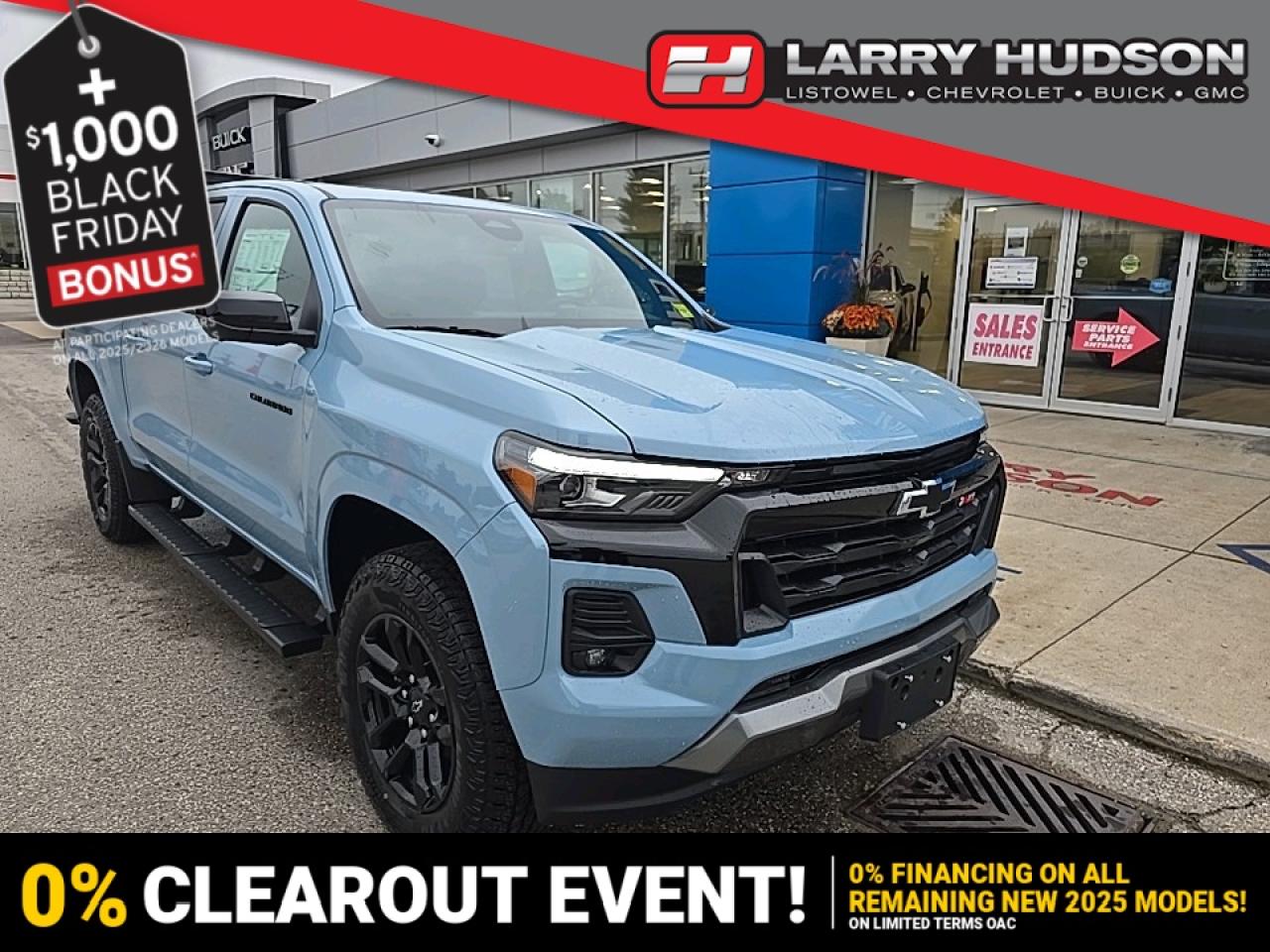 New 2025 Chevrolet Colorado Z71 for sale in Listowel, ON