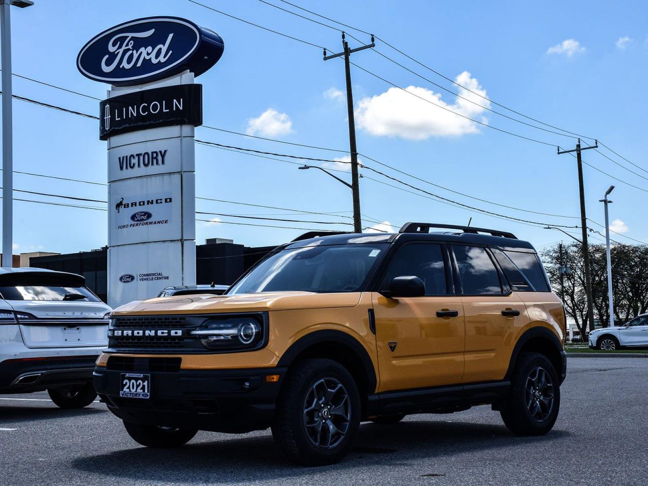 Used 2021 Ford Bronco Sport Badlands Lane Keeping Aid | BLIS | Class II Tow | for sale in Chatham, ON